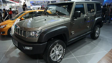 ...and the BAIC X423 does more than hint at the Chinese company's previous relationship with Jeep