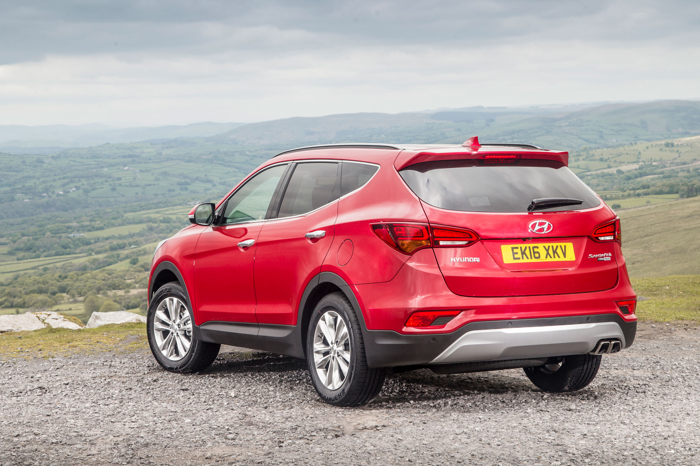 Despite its size, decent visibility and an optional 360-degree camera make parking straightforward 
