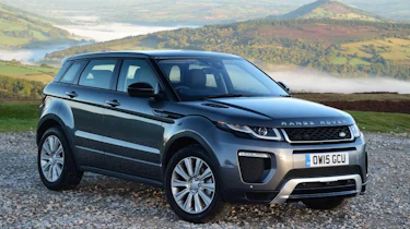 This is the extremely successful Range Rover Evoque SUV...