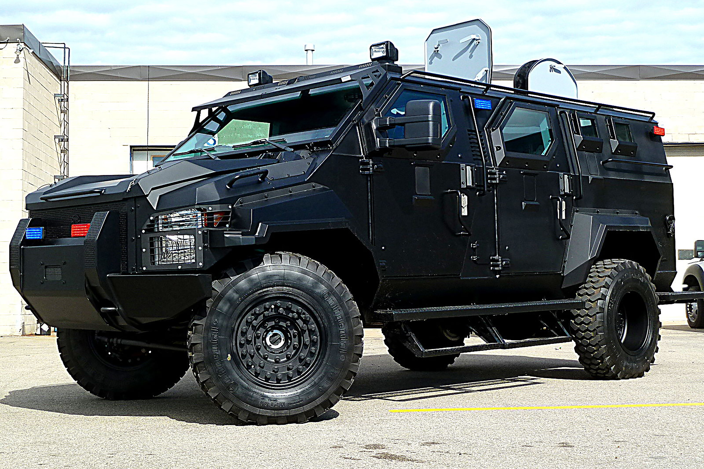 The Canadian Streit Spartan ASV is a seriously tough armoured vehicle... (Photo credit to Jamesw007 via Wikipedia Commons)