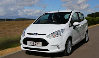 The Ford B-MAX is a small five-seat MPV based on the same underpinnings as the Ford Fiesta