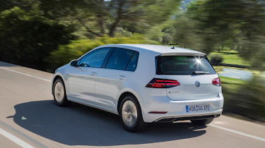 The e-Golf doesn't feel out of its depth on motorways, either