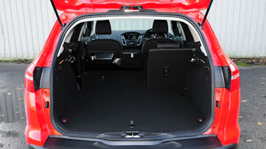 With 476-litres of space behind the rear seats, the Focus Estate isn't class-leading, but still has lots of space