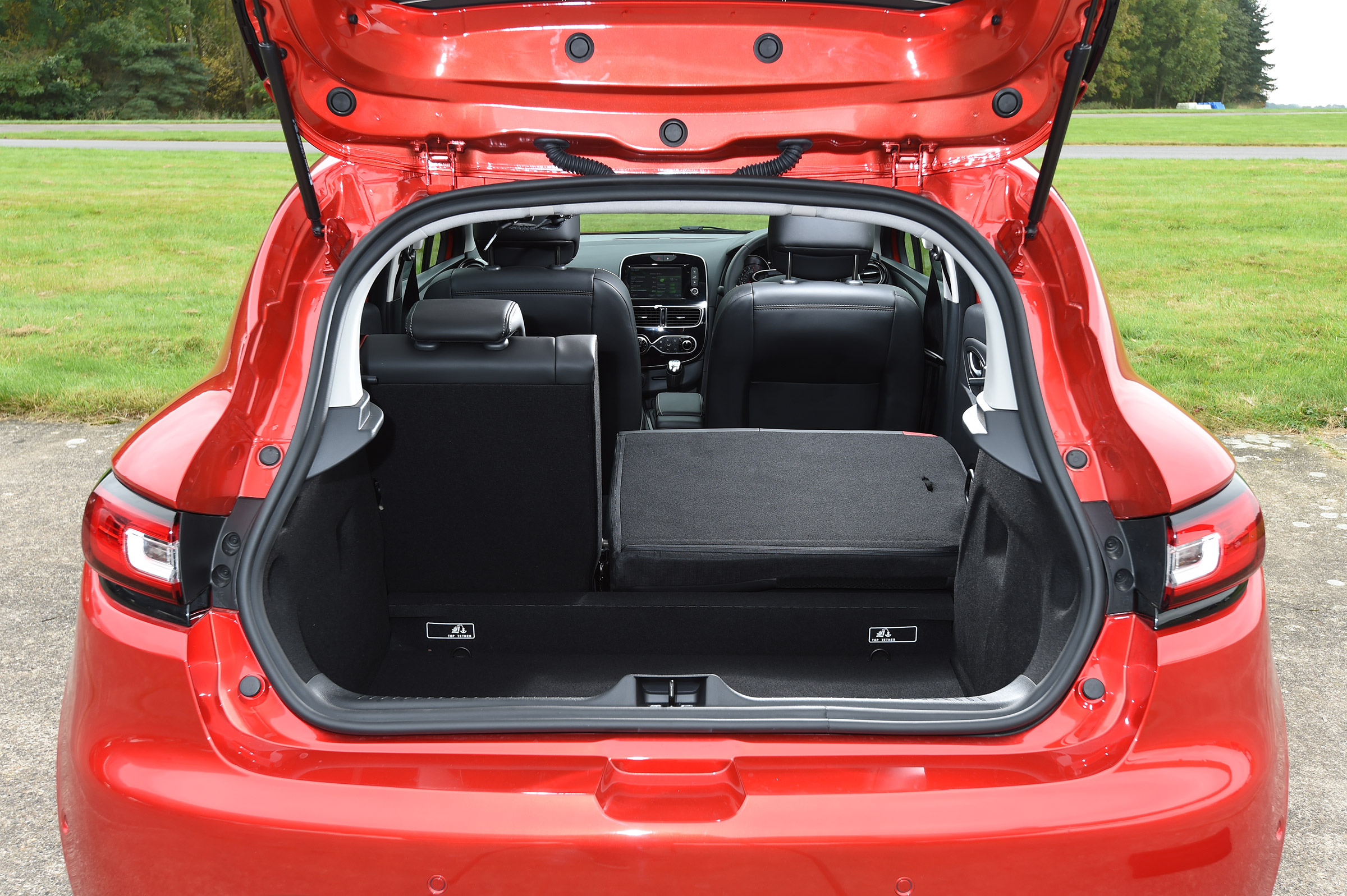 The Clio has a pretty large boot - measuring 300 litres - which is larger than several of its key rivals