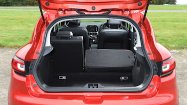 The Clio has a pretty large boot - measuring 300 litres - which is larger than several of its key rivals
