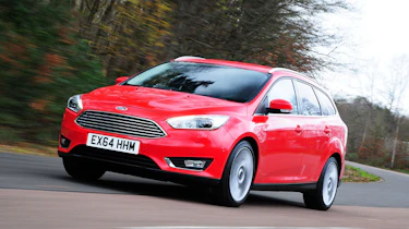 The Ford Focus Estate is a practical version of the popular family hatchback with a bigger boot