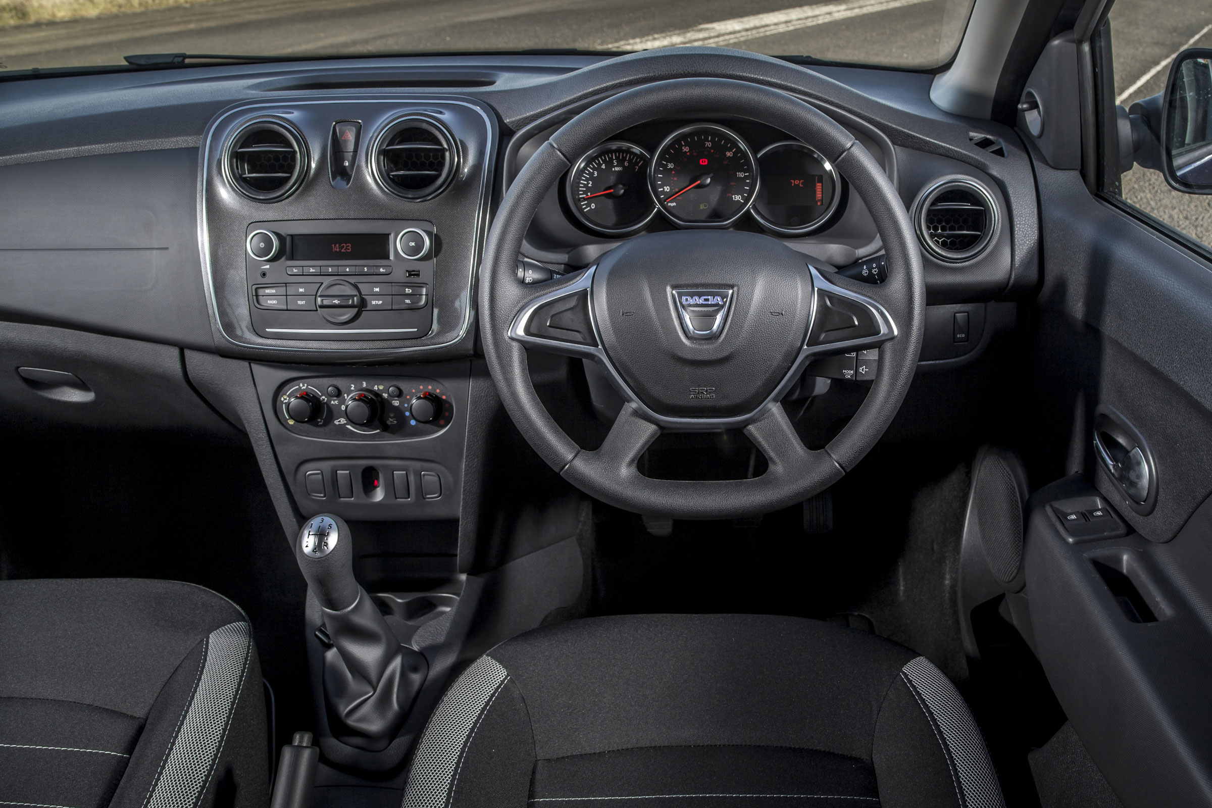 There's also the option of a reversing camera, and top versions get an intuitive sat-nav system