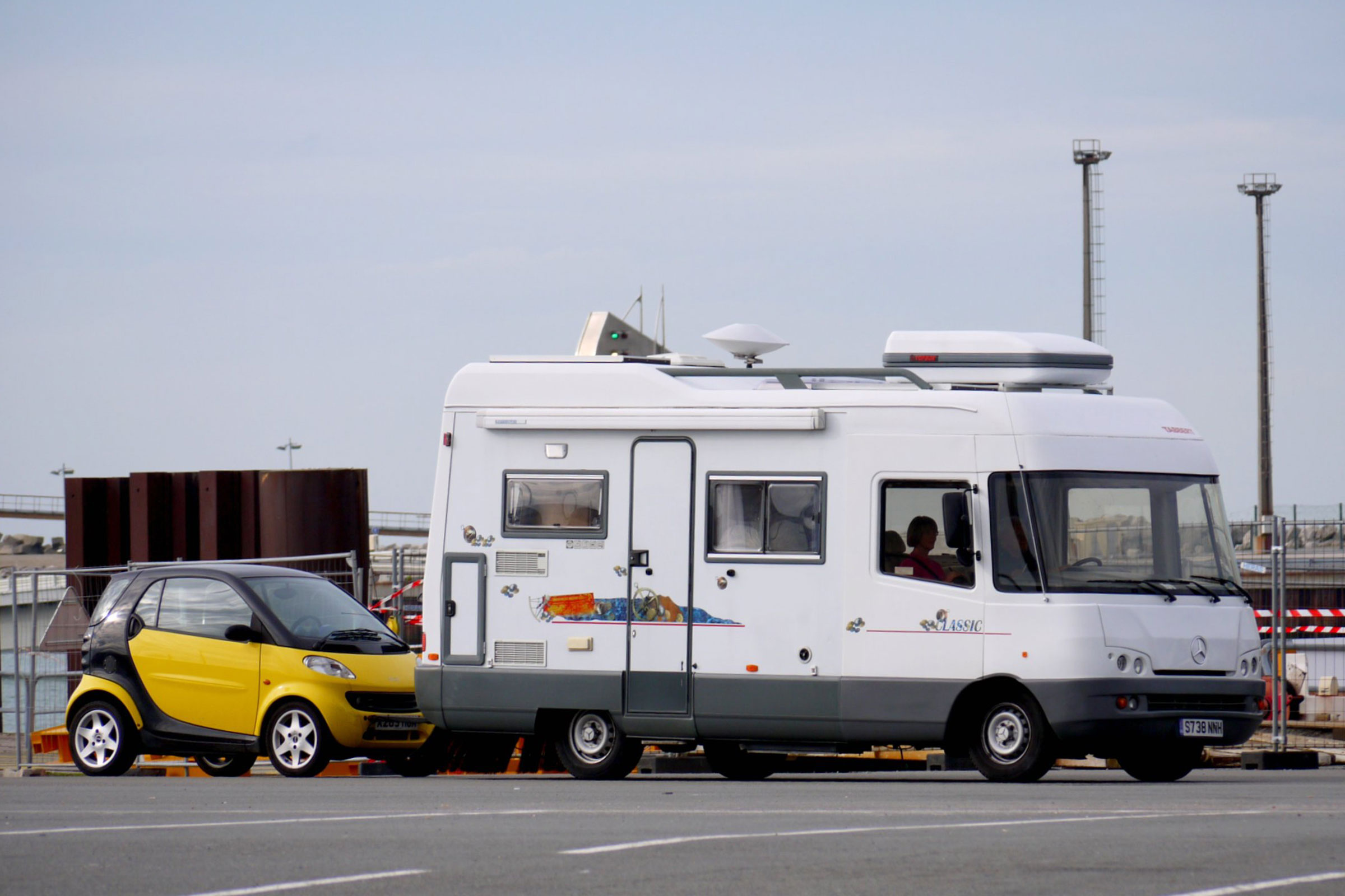 a-frame towing
