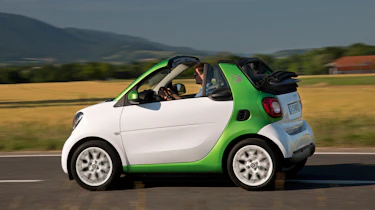 The 81bhp electric motor provides brisk acceleration away from traffic lights
