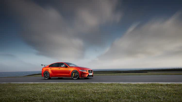 ...which will be Jaguar's rival to the BMW M3 and Mercedes-AMG C63