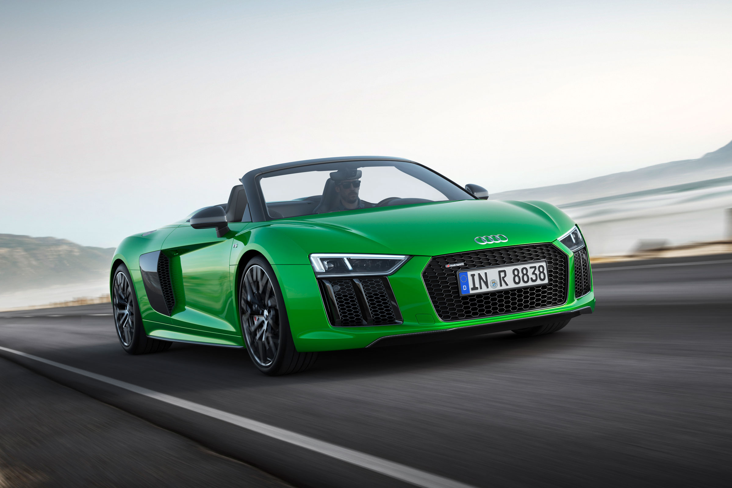 Laser headlights are available as optional extra for the Plus, extending forwards visibility at night