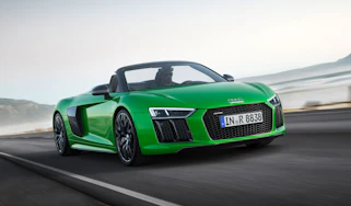 Laser headlights are available as optional extra for the Plus, extending forwards visibility at night