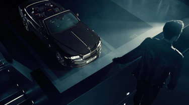 The Rolls-Royce Dawn Black Badge is the third model to get the makeover after the Wraith and Ghost