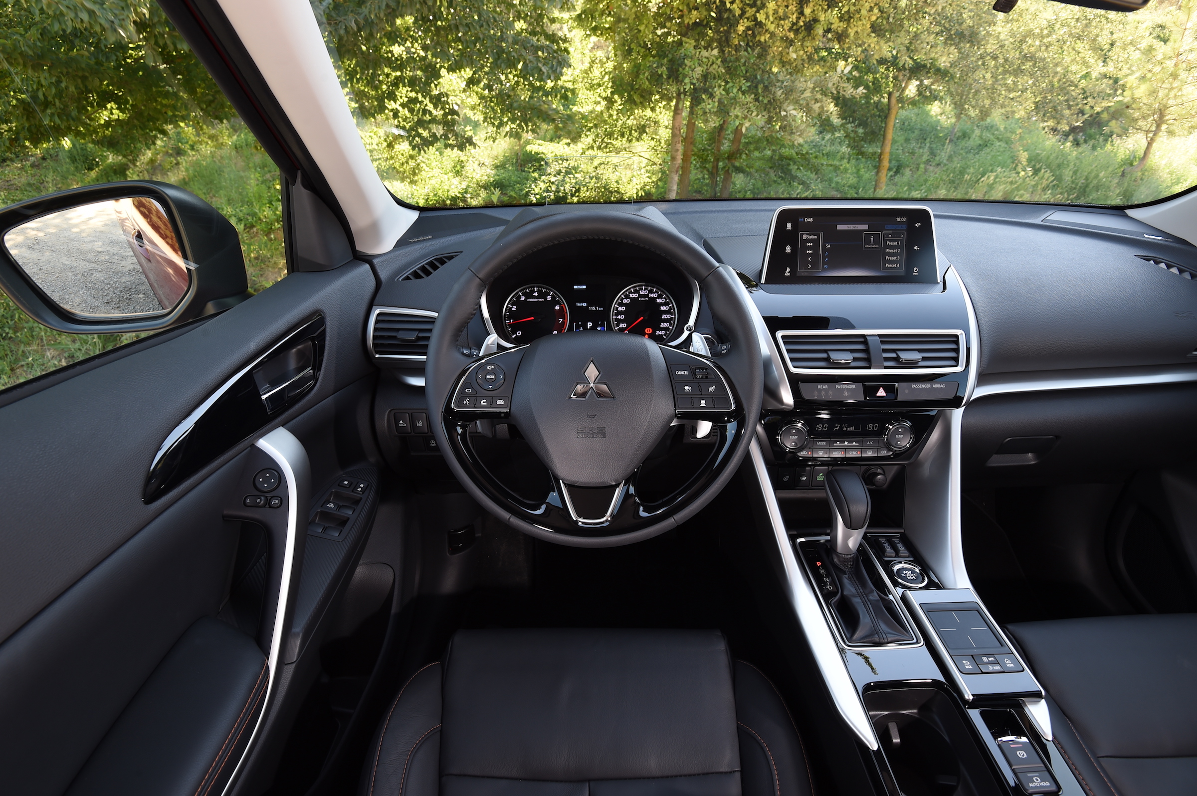 The Eclipse Cross has what is the best looking dashboard yet seen in a Mitsubishi sold in the UK