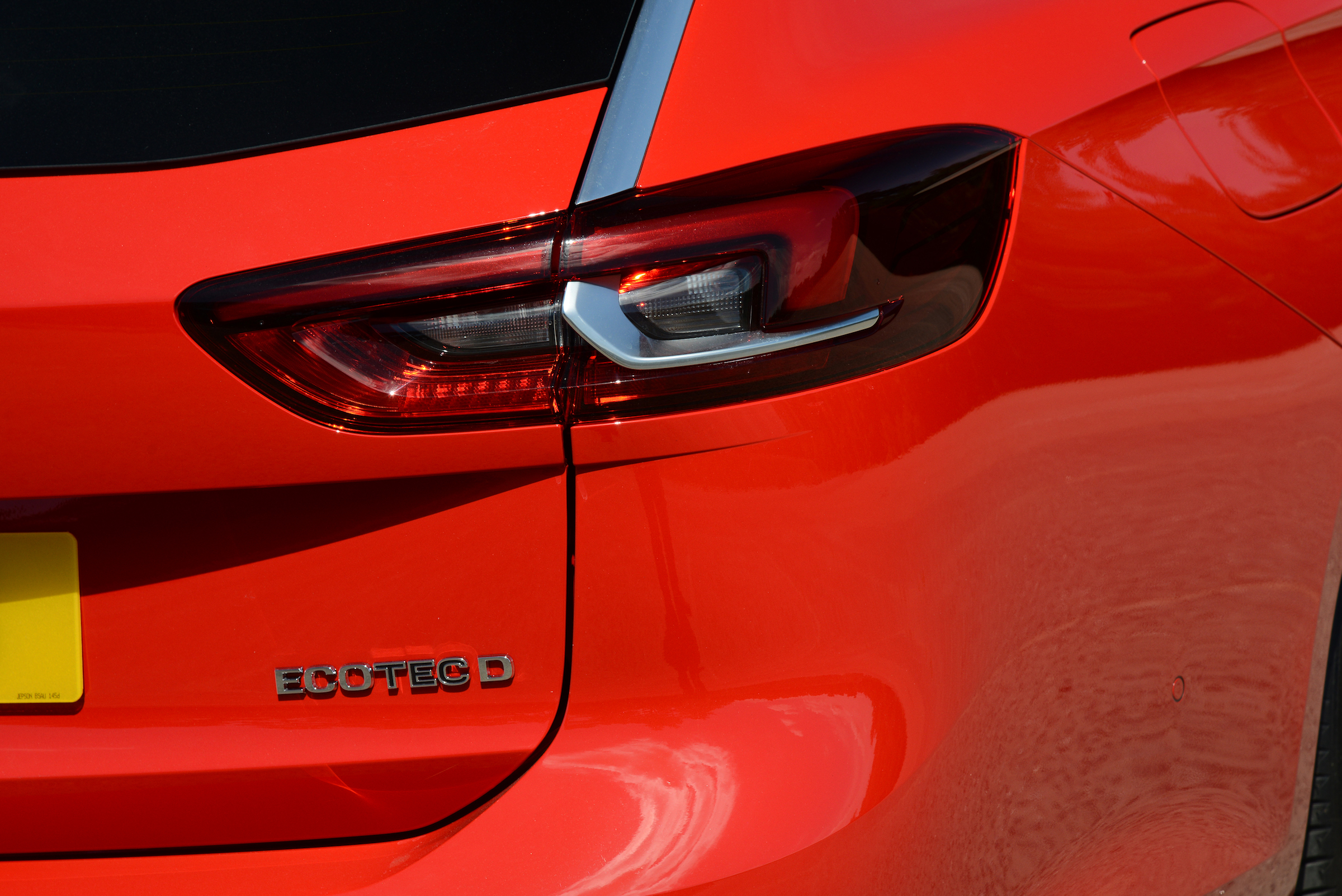 The rear lights feature a unique visual signature