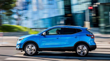 The Nissan Qashqai is built at the company's factory at Sunderland, in the North East of England