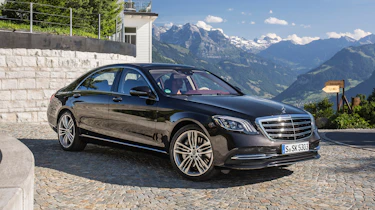 The facelifted S-Class has a more prominent grille, new engines and more autonomous technology