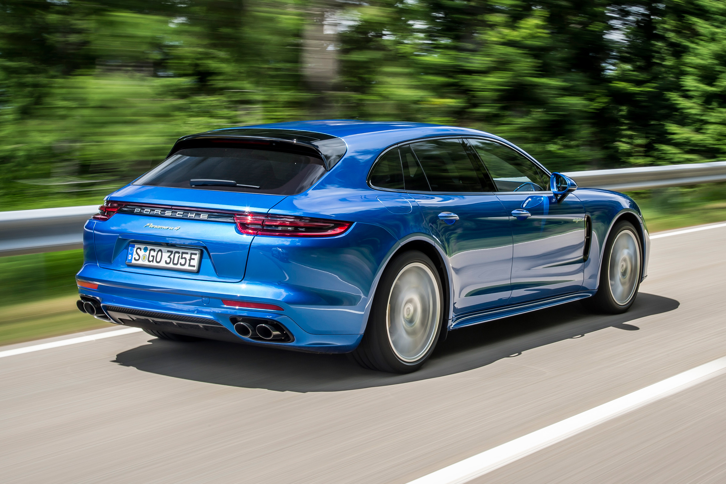 Despite its economy, the Sport Turismo 4 E-Hybrid can also get from 0-62mph in just 4.6 seconds