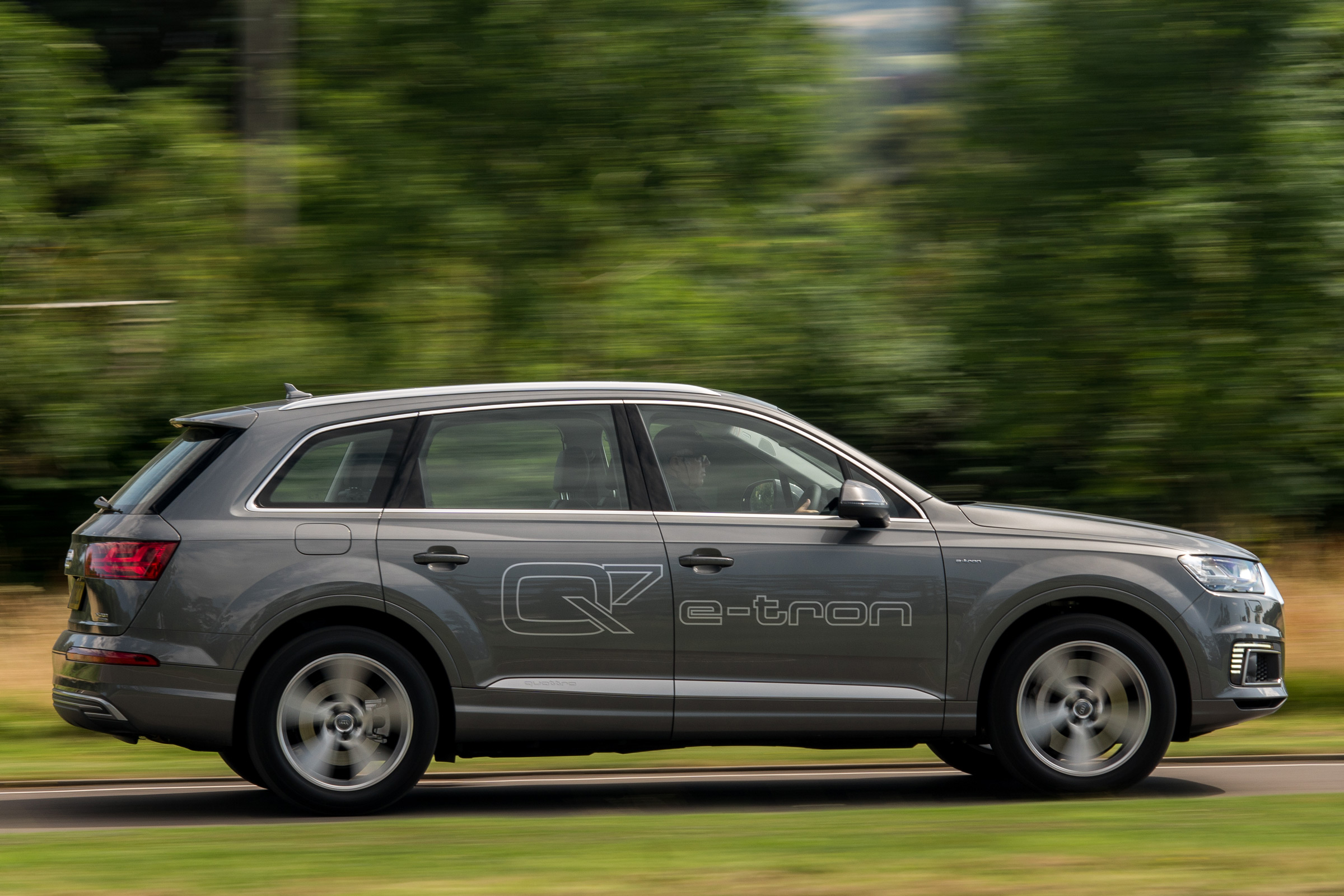 The Q7 e-tron is powered by a 3.0-litre V6 diesel engine paired with an electric motor