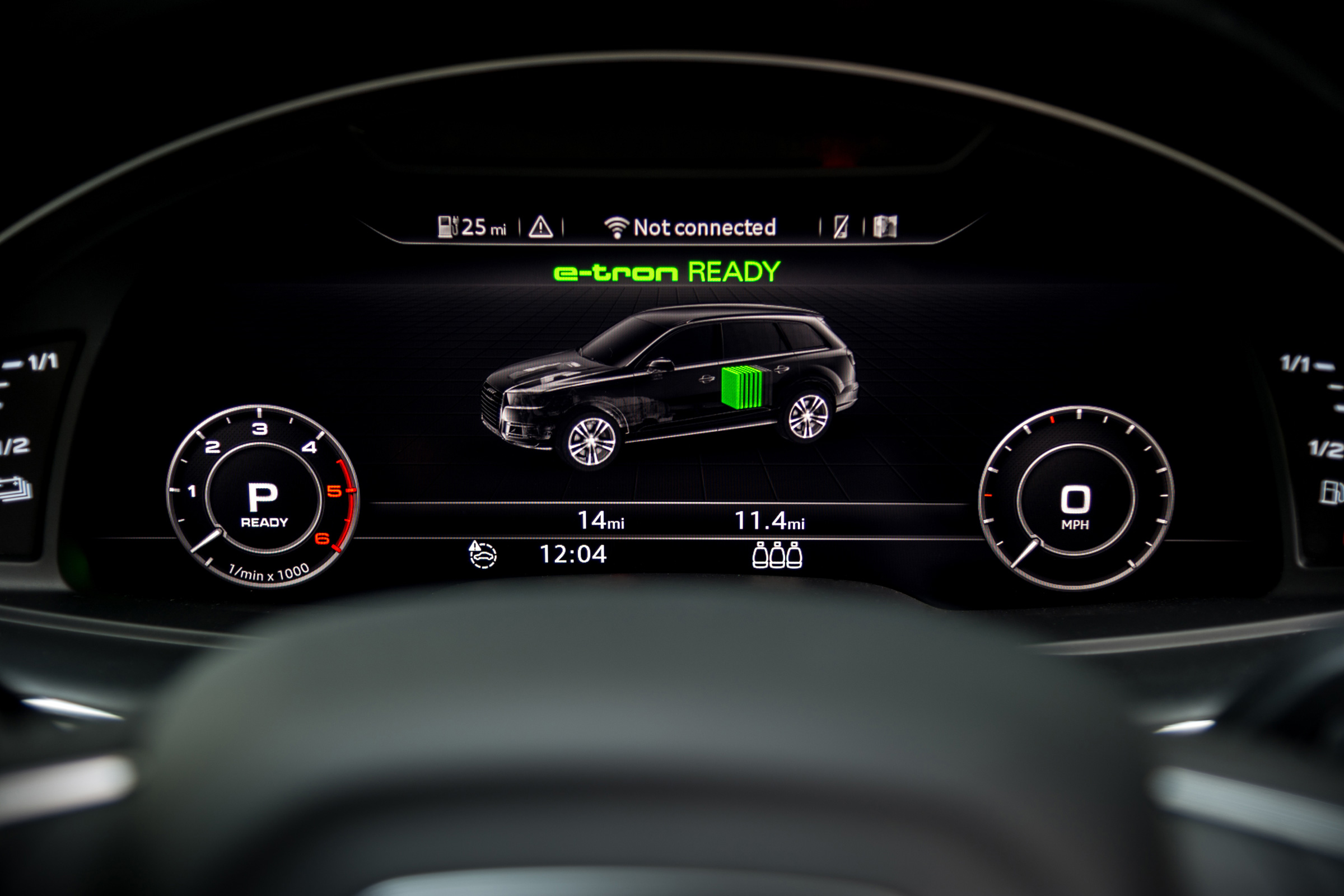 You can travel up to 34 miles solely on electric power