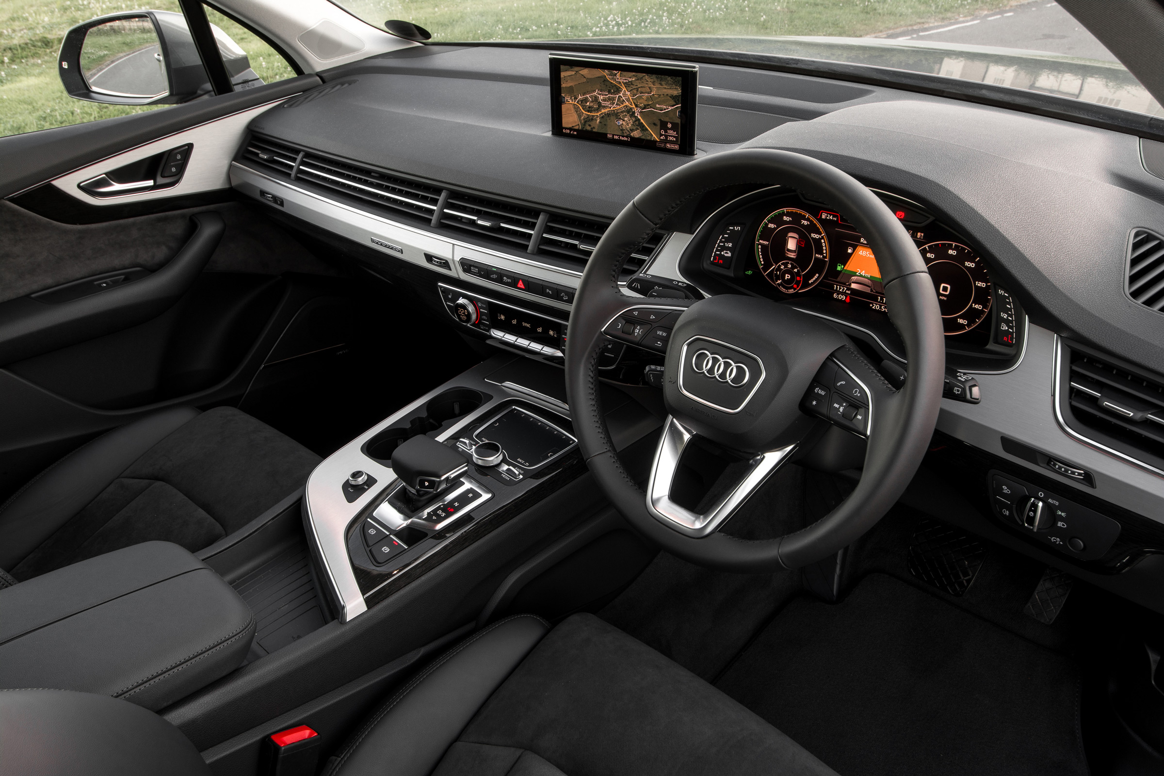 Among the largest hybrids on sale, the Q7 e-tron is almost as practical as its petrol and diesel-powered counterparts