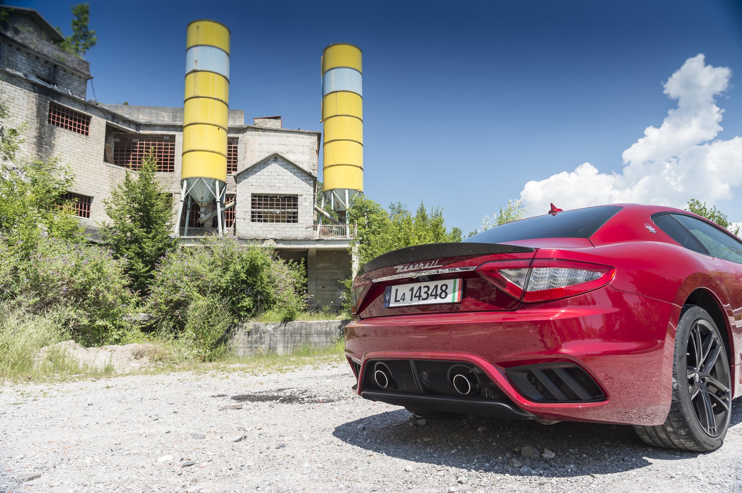 Maserati GranTurismo coupe tail