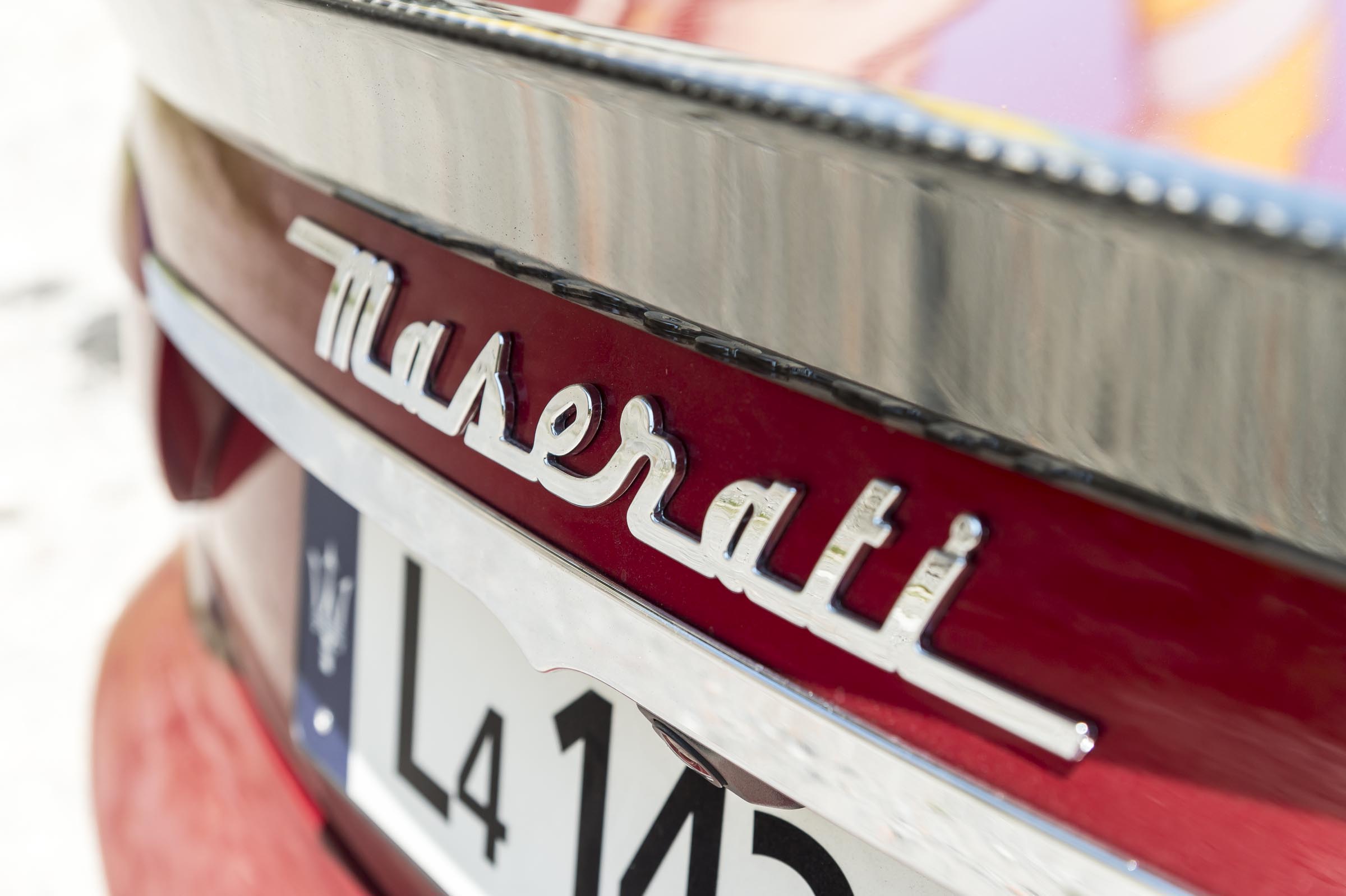 Maserati GranTurismo coupe spoiler
