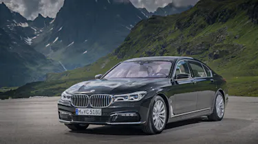 The 740e iPerformance is BMW's range-topping plug-in hybrid saloon