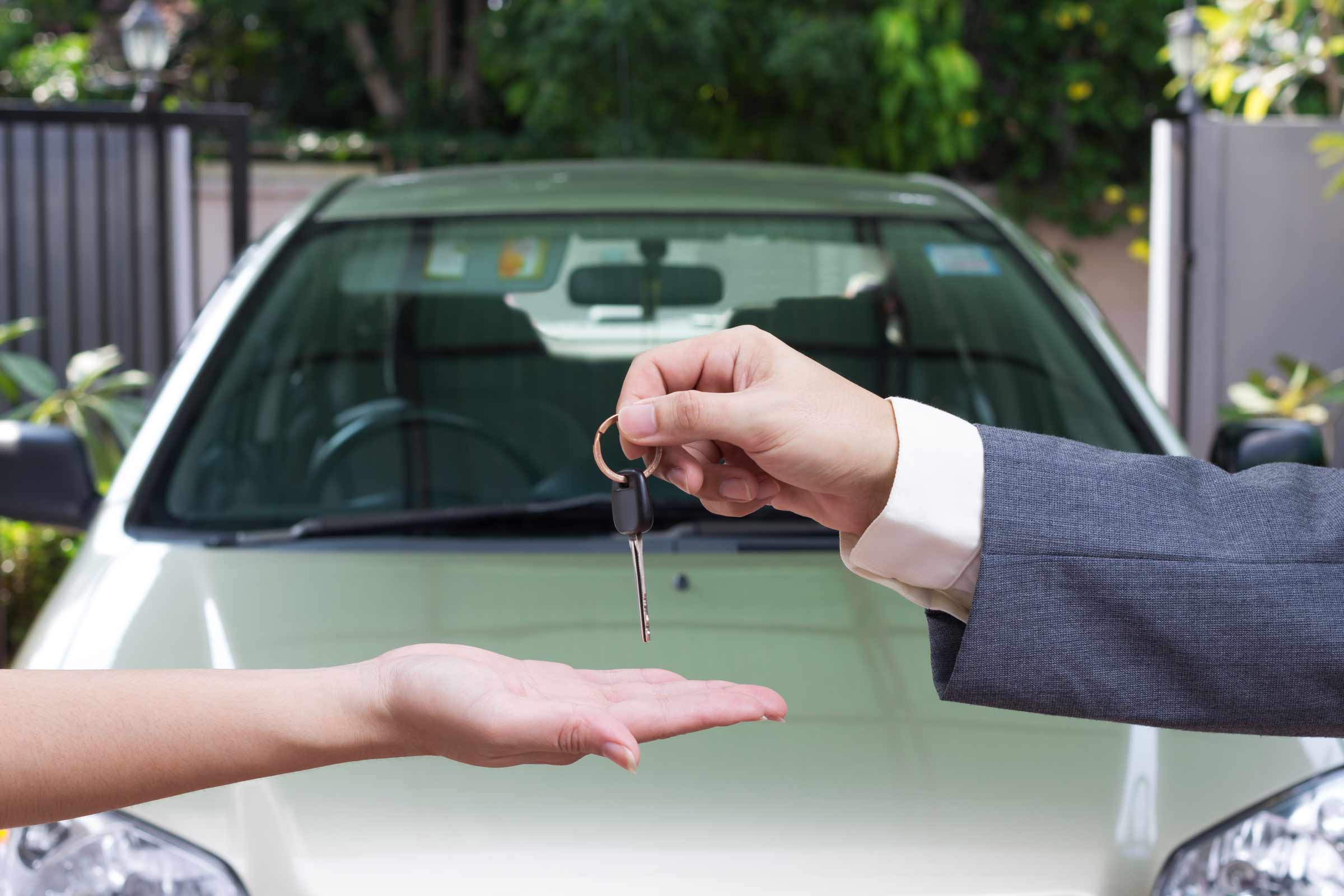 Buying car online and getting car keys