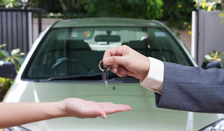 Buying car online and getting car keys