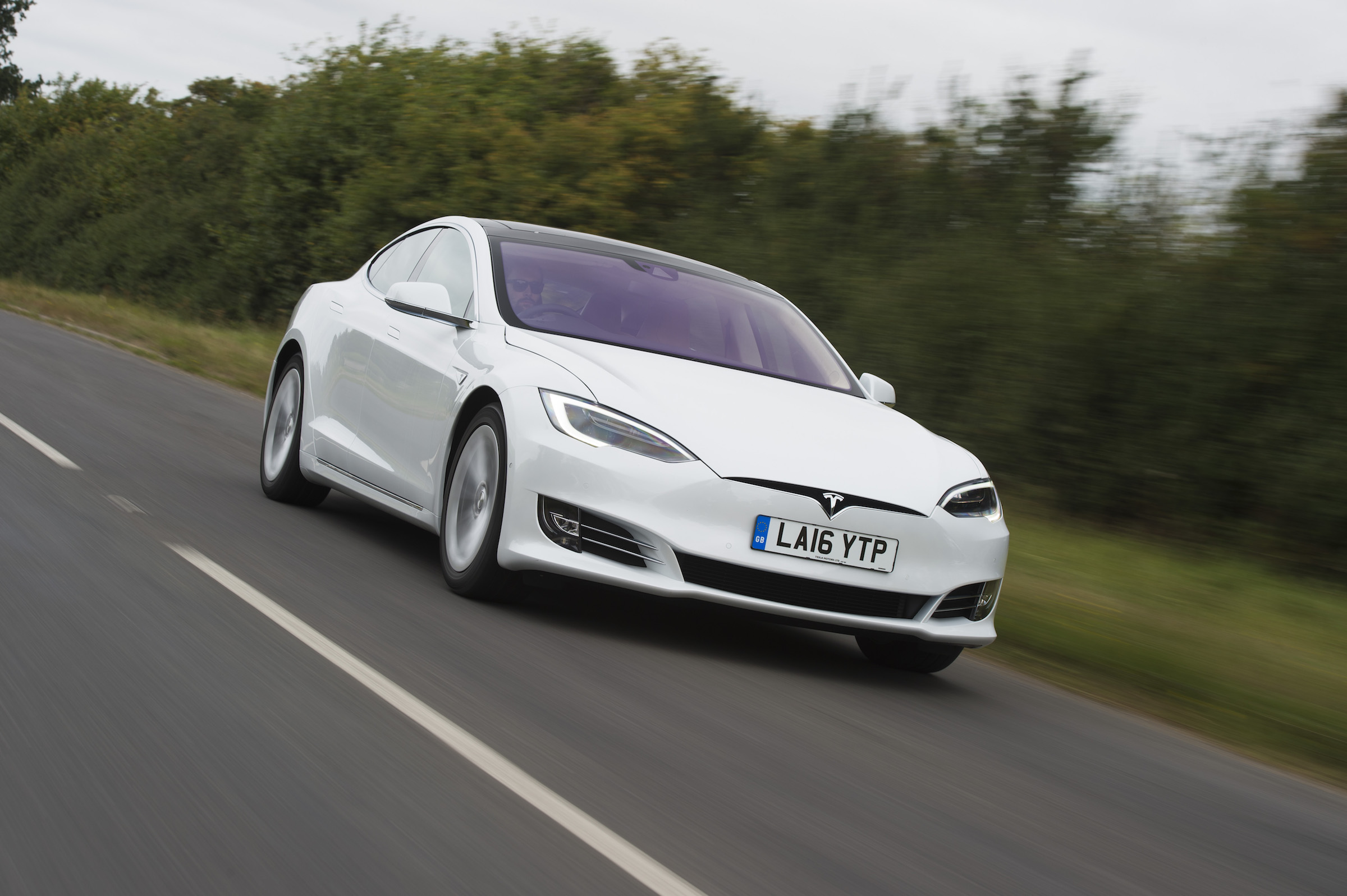 The Tesla Model S was designed from the ground up as an all-electric family hatchback
