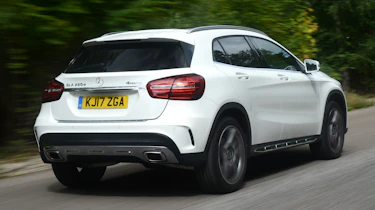 The facelift didn't change the GLA's fundamentals, other than an upgrade for the suspension to improve ride quality.