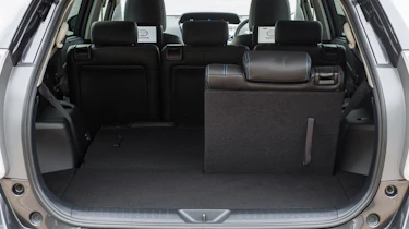 Toyota Prius+ MPV boot seat folded