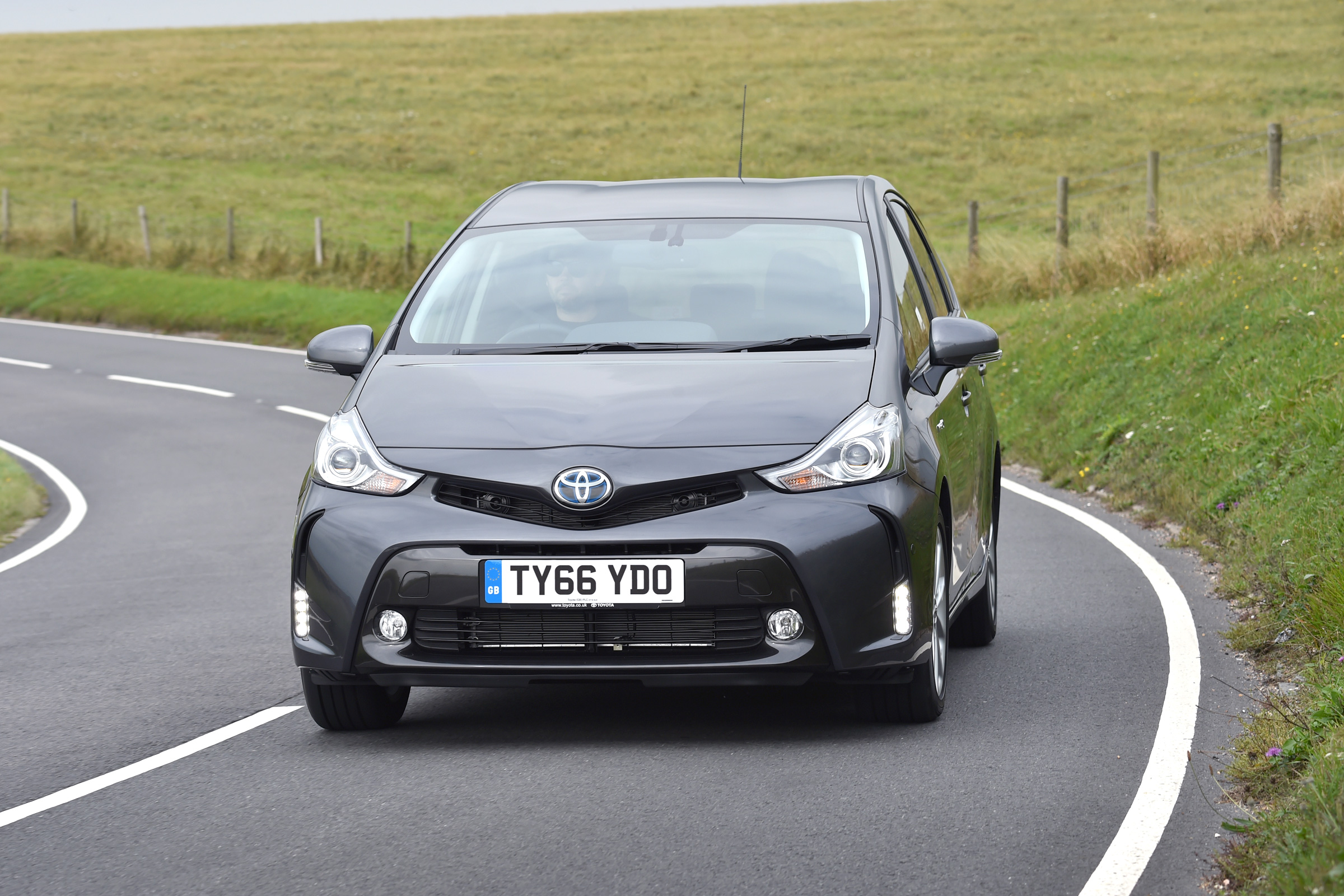 Toyota Prius+ MPV front cornering