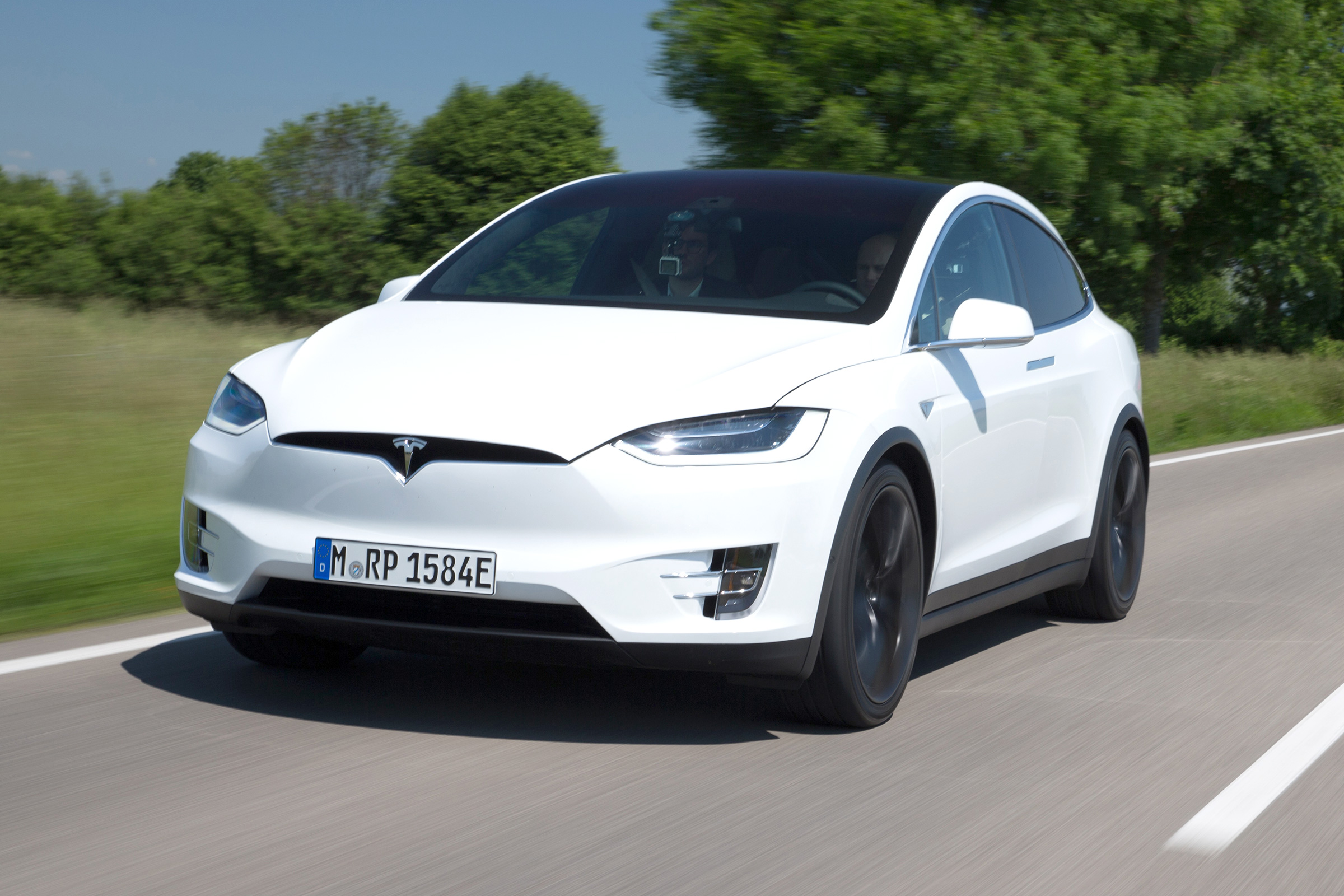 The Tesla Model X P100D can, when in Ludicrous+ mode, accelerate from 0-60mph in 2.8 seconds