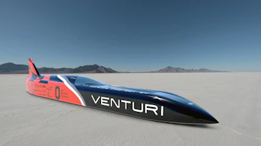 The Buckeye Bullet 3 recorded 342.144mph, setting a new world electric land speed record