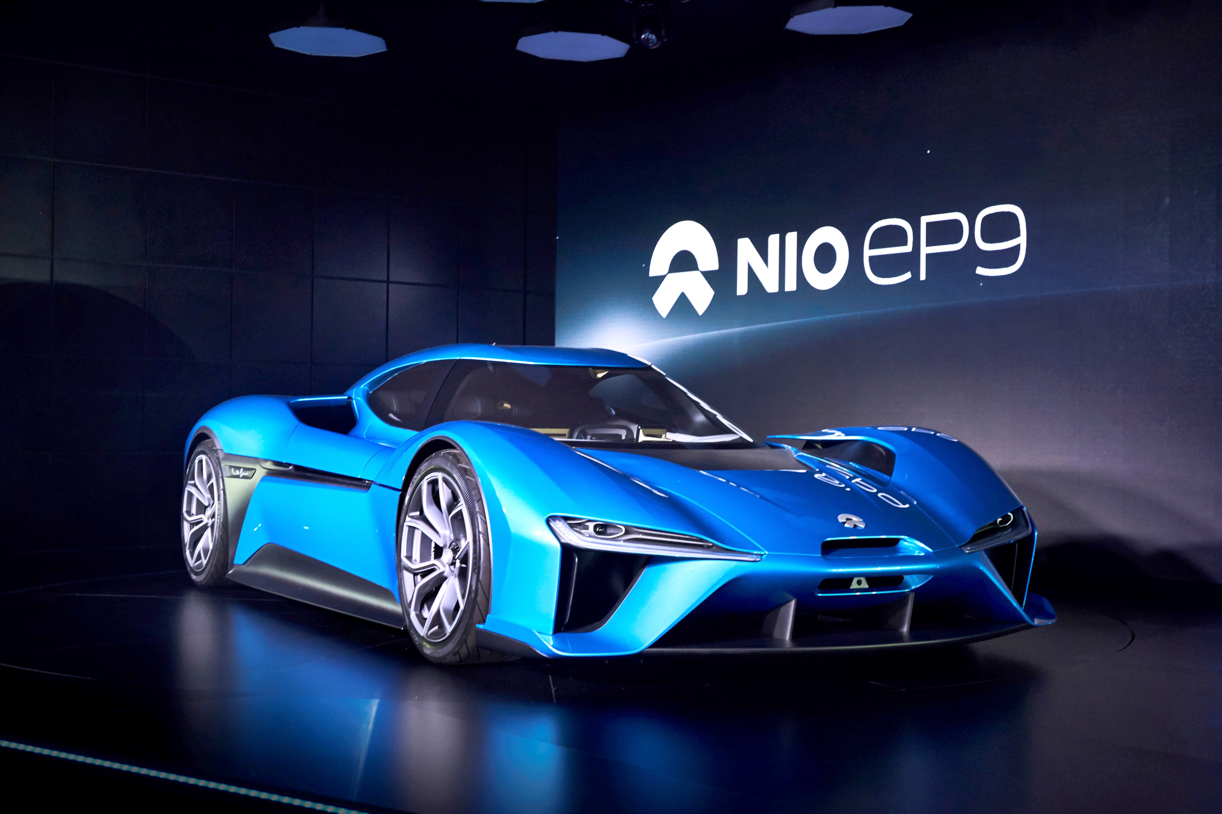 The Nio EP9 covers 0-62mph in 2.7 seconds