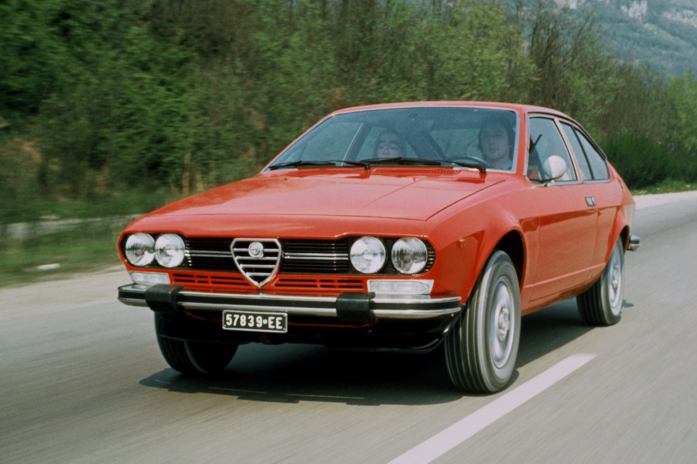 Based on the humble Alfetta saloon. the sleek GTV became a true classic once the famous Alfa Romeo V6 was installed