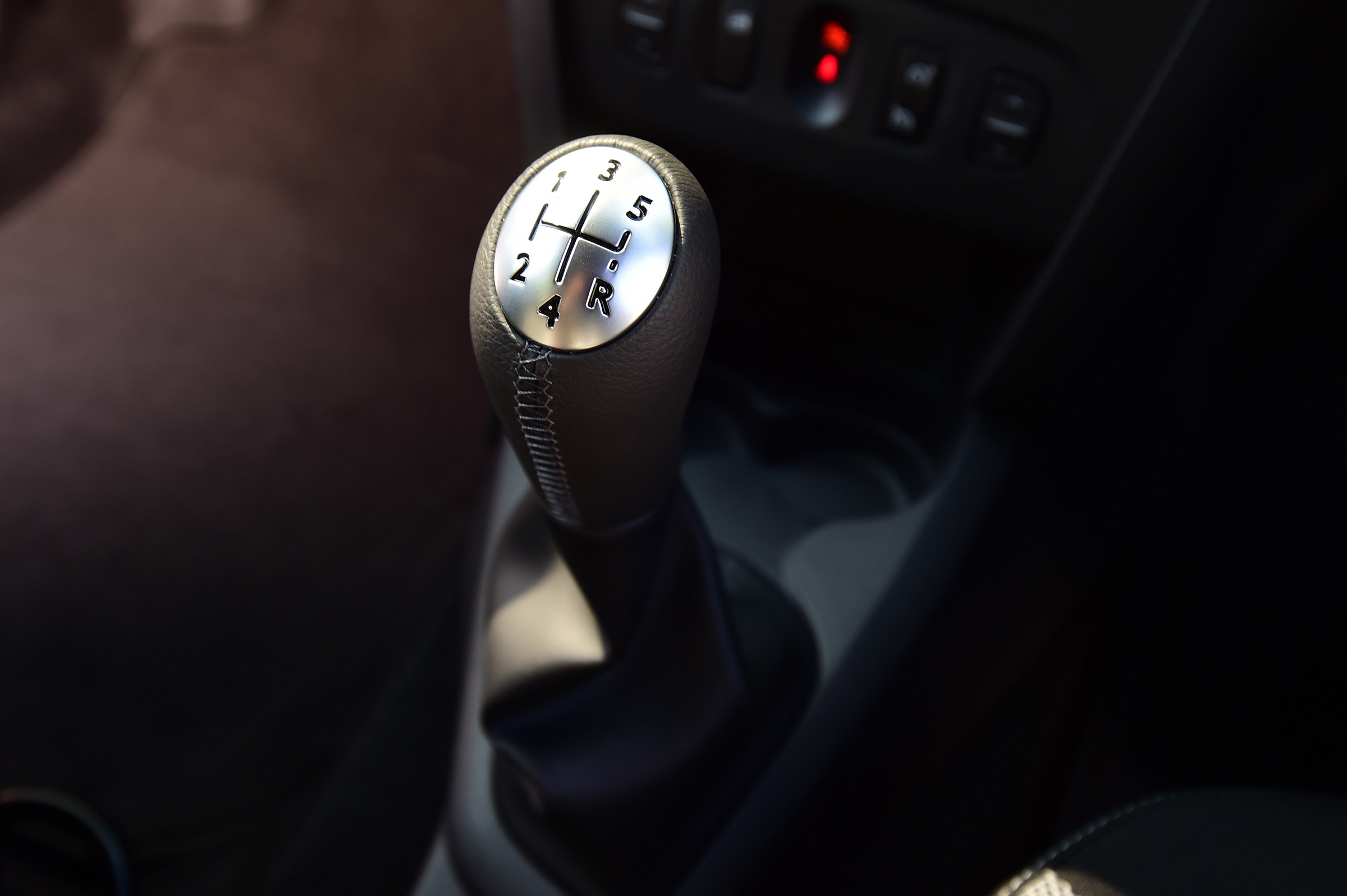 A five-speed manual gearbox is standard, and there's no automatic option