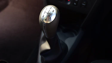 A five-speed manual gearbox is standard, and there's no automatic option