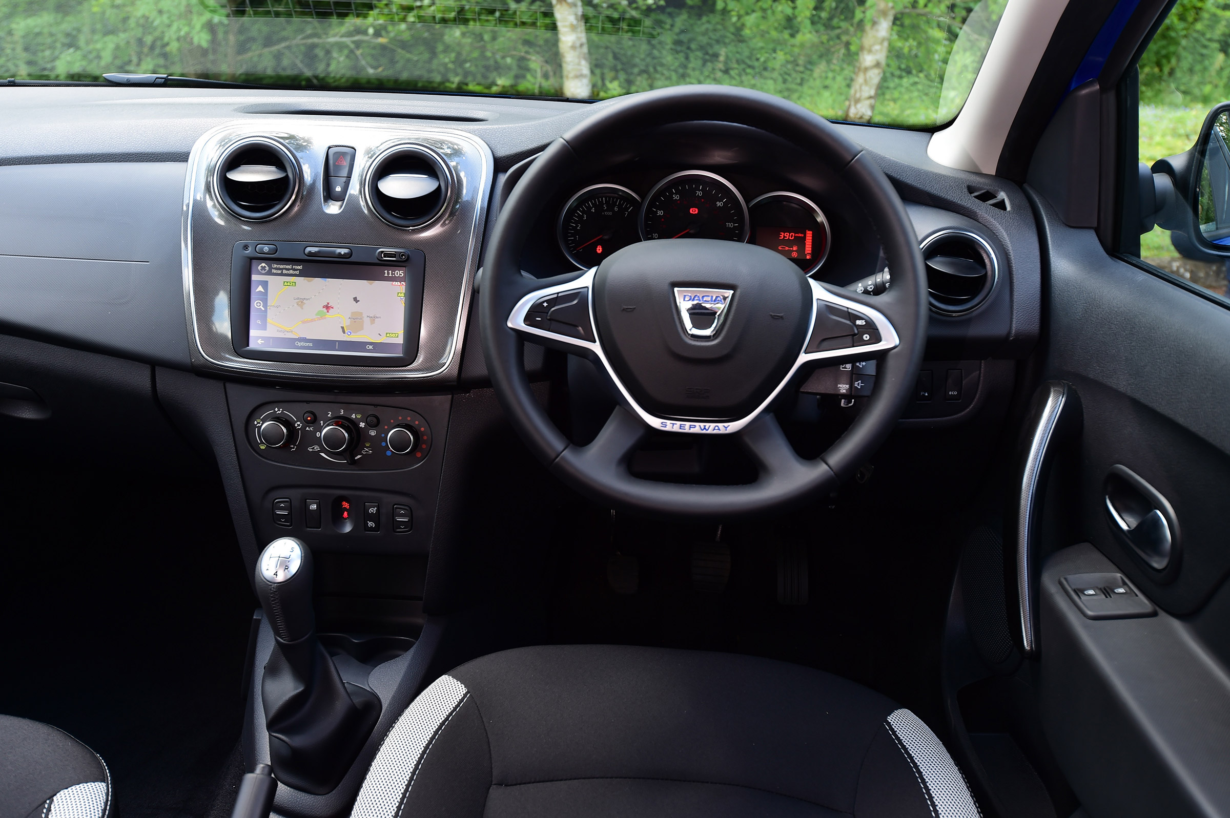  Interior build quality is robust, but some of the plastics used are scratchy