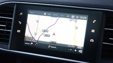 The dashboard is smooth and minimalist for the most part