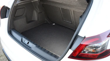The Peugeot has a large 470-litre boot, dwarfing the Volkswagen Golf and Ford Focus