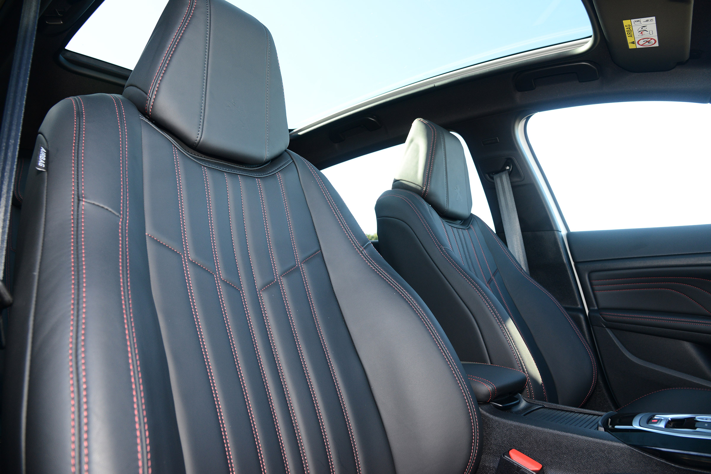 Choose a trim level with leather upholstery and the 308 has an upmarket feel