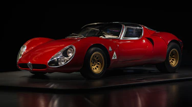 Not only is the race-car based 33 Stradale sensational to look at, it's one of the most expensive classic cars you can buy