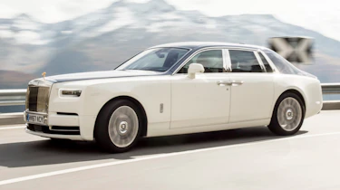 In a first for the Phantom, four-wheel steering is fitted, improving its turning circle and agility