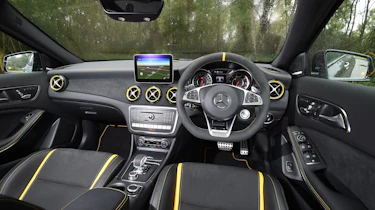 The upgraded Nappa leather sports steering wheel is also great to hold