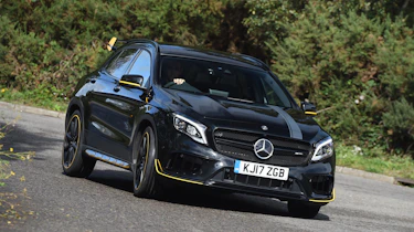It's certainly a niche model, but rivals include the Audi RS Q3, Porsche Macan, Jaguar F-Pace and Alfa Romeo Stelvio