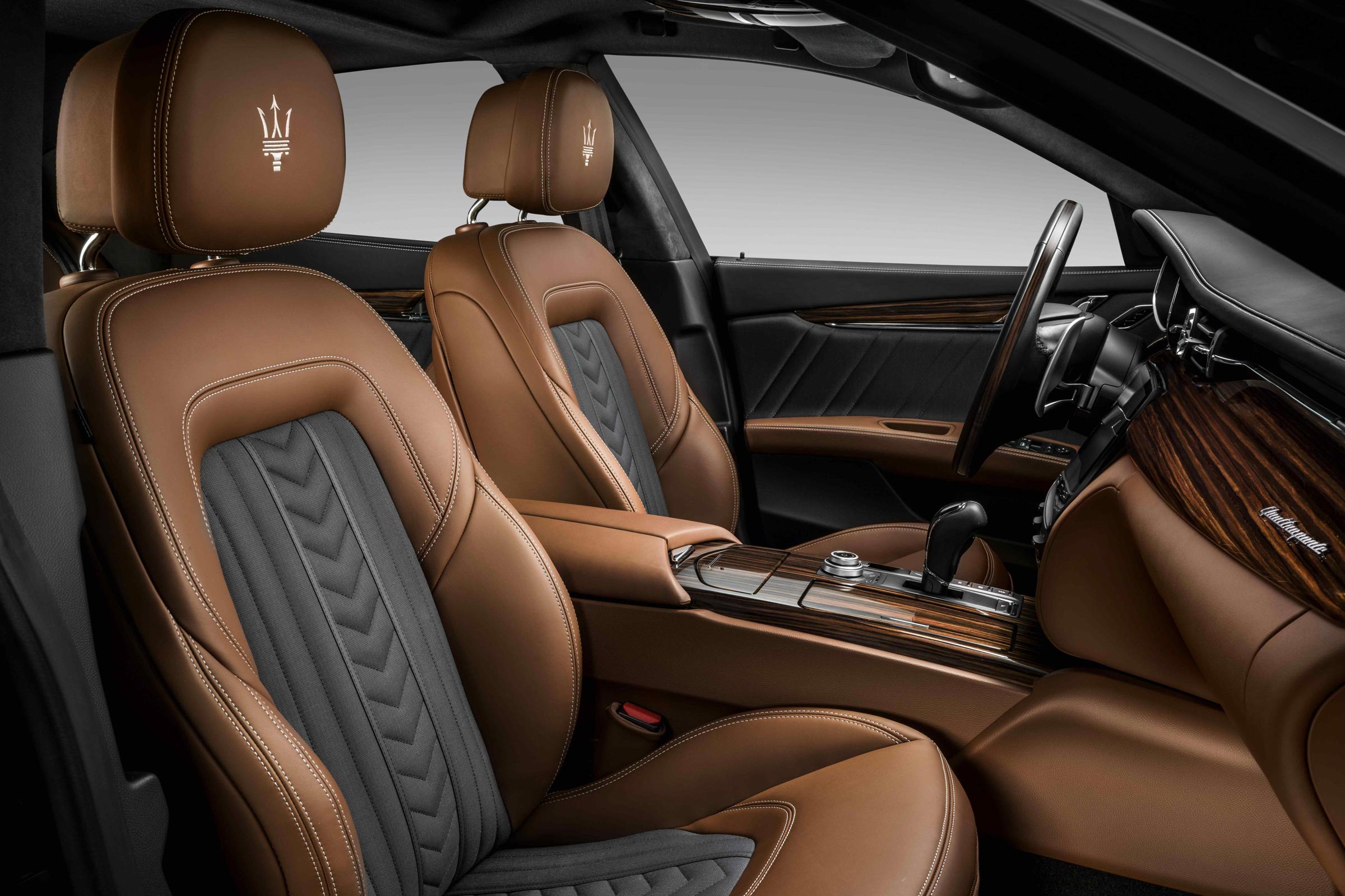 Maserati Quattroporte GranLusso with Ermenegildo Zegna silk trim