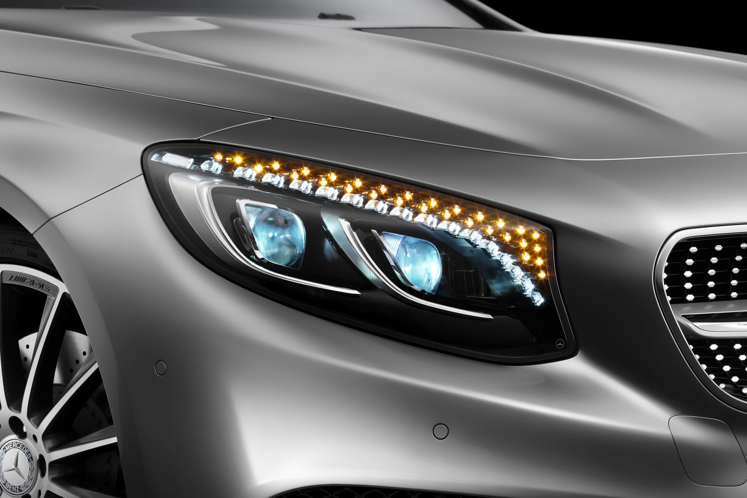 Mercedes S-Class Coupe – Swarovski headlights